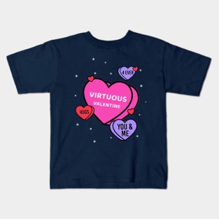 Virtuous Valentine, Valentine's Day, Love Hearts, Doctors Valentine, Nurses Valentine Kids T-Shirt